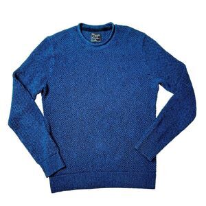 Abercrombie Fitch Men's Blue Knit‎ Sweater Crewneck Pullover Size Medium EUC